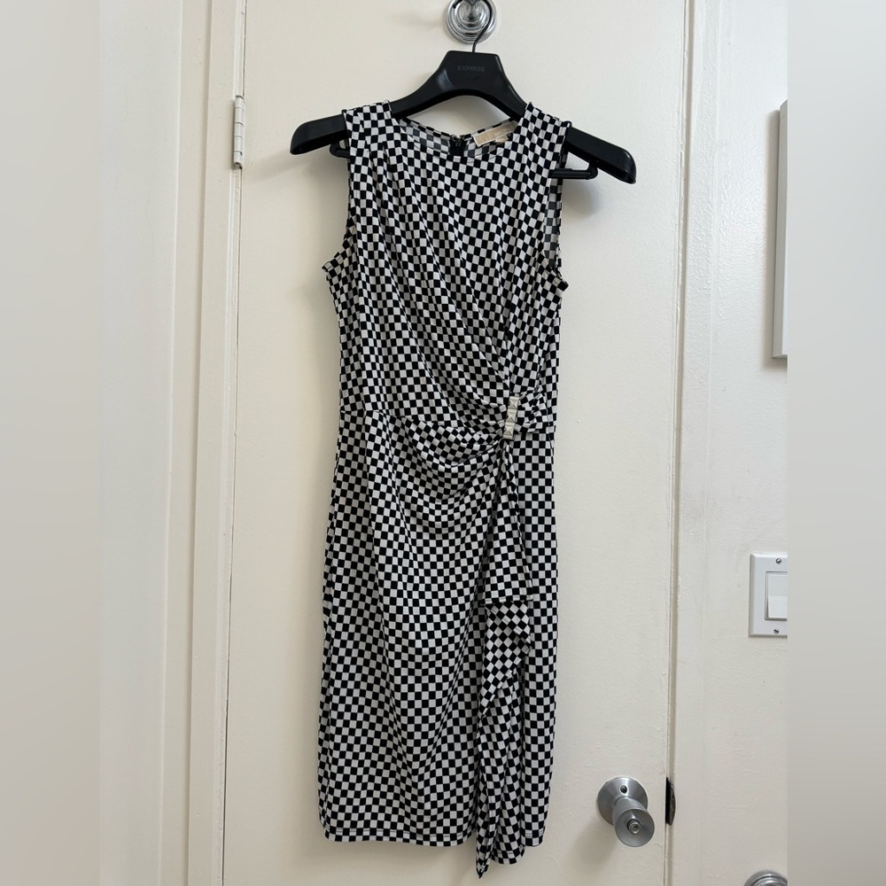 Checkered Michael Kors Dress - Size S